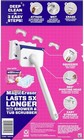 Mr  Clean Magic Eraser Shower   Tub Scrubber  1 Device   2 Refills  White