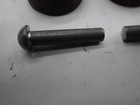2 Antique 1 2  X 1 1 4  Treadle Sewing Machine Caster Wheels W   Pin Fits Singer