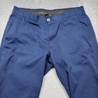 Under Armour The Showdown Pants Mens 36x32  34x31  Blue Golf Stretch