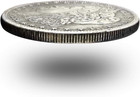 Jumbo Copper Morgan Dollar  7cm  Coins Magic Tricks Close Up Magic Stage Illusio