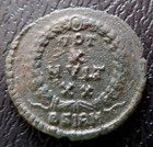 Roman Empire - Imperial   Bronze Coin   37 
