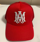 Red Amiri Men s And Women s Baseball Caps  Sports Ball Caps  Truck Driver Caps
