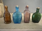 Vintage Mini Apothecary Glass Bottles Lot Of 12 In Original Box With Stoppers