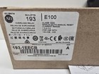 New In Box  Allen-bradley E100 1 0-5 0a Overload Relay 193-1eecb