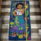 Disney Encanto Mirabel   Butterfly Vibrant Colors Cotton Beach Towel 27   x54    Euc