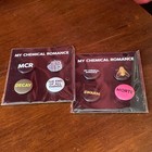 My Chemical Romance Mcr Reunion Tour Lapel Pins Buttons Swarm Morte Decay New