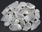 Clearance Bulk Lot 2 Lb Rough Natural Quartz Crystal 4500 Carats Clear Points 