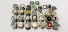 Vintage Art Deco Snap Links Cufflinks Lot 29x Singles Kum-a-part Bauer B w