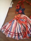 Vintage Mid Century Vogue Small Doll Clothes Dress Bloomers Hats   9 Pcs  Read