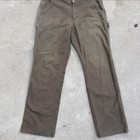 Carhartt Relaxed Fit Work Pants Brown 32x30 Cotton Blend 103279 217