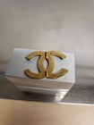 Chanel Cc Gold Tone Hardware Logo