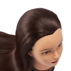 26 -28  Long Hair Mannequin Head Synthetic Fiber Hair Hairdresser Practice St   