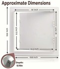 Morvat 12x12 Access Panel With Hinged Door For Drywall   Ceiling
