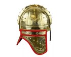 Medieval Roman Greek Knight Armour Late Roman Deurne Gold  Helmet