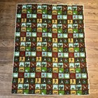 Hand Made Quilt Christmas 12 Days Of Christmas  Throw   Lap Blanket  40   x51   