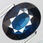 2 68ct very Good Size Blue Sapphire Madagascar Unheated Gemstone Oval Shape
