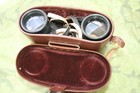 Vintage Carl Zeiss Binoctem Binoculars 7x50 Withg Leather Case  East Germany