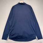 Alo Yoga Coolfit Track Jacket Mens Xl Blue Performance Running Lightweight