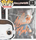 Nick Castle Autographed Michael Myers Funko Pop  03 The Shape - Beckett Hologram