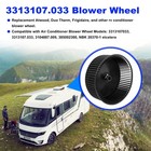 3313107 033 Rv Ac Blower Wheel Atwood Duo-therm Air Conditioner Blower Wheel    