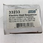 Mars 33233 Electric Heat Sequencer 24vac  2 dpst-4 Switches