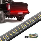 Truck Tailgate Light Strip 48  Triple Row 360 Led Strip Red Running Brake Lights