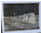 Prr Pennsylvania Railroad 1080 G5s Steam Train Parker Ford Pa 1946 Negative