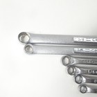 6 Craftsman Double Box End Wrenches Lot Usa 3 16  To 7 16 