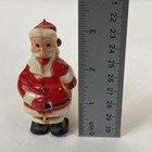 Vintage Marx Santa Claus Christmas Toy Ramp Walker Ornament Hong Kong Gift Bag