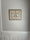 Vintage Cross Stitch Sampler Prairie Abc