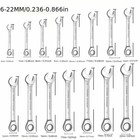 12 Point Metric Ratchet Wrench Combination Spanner Tool Pick Size 8mm To 19mm