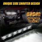 7   18w Spot Flood Led Work Light Bar Lamp Driving Fog Offroad Suv 4wd Car Truck