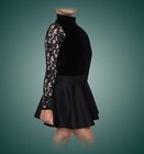 Black Dance Skirt - Irish Dancing Ballet Gymnastics - Xs S M L Xl - Feis Dress