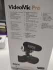 Rode Videomic Pro On Camera Shotgun  Microphone New In Box