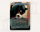 Skullclamp  cat    Handmade Borderless Designed Art Card