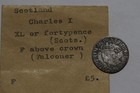               Uk Gb Charles I 1625-49 Silver 40 Pence Scotland Falconer 1 74gr B87cmg4