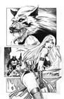 Dark Metal Comix  1 Jinx Dawson Lovecraft Sword   Sorcery Original Art 2 Burcham