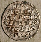1535 Prussia Silesia Poland Silver 3 Groschen Grosze