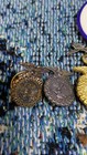 Vintage Ffa Pin Medal Lot 9pc American Degree Key Star Farmer Sheep Livestock