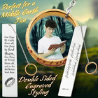 The Lord Of The Rings Metal Bookmarks With Gift Box  Stainless Steel Book Marker