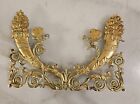 Antique Bronze Pediment