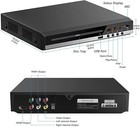 1080p Dvd Player All Region Free Dvd Cd Usb Player With Hd rca Output Us C7n0