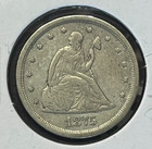 1875-s Silver Twenty Cent Piece 20c Looks Vf