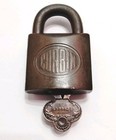 Vintage Old Corbin Padlock W  An Original Corbin Key See Pics   Read Description