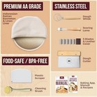  Banneton Bread Proofing Basket  Sourdough Bread Baking Supplies 9 Inch Round
