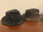 Lot Of 2 Harley Davidson Leather Xl Bucket Hats