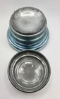 Vintage Pale Blue 1940 s Powder Puff Music Trinket Box For Parts Music Box Works