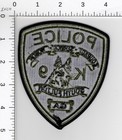 K9     south Fulton Subdued Green black Georgia  K-9 Dog Collectible Police Patch