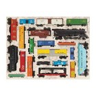 Vintage Toy Trains 300 Piece Jigsaw Puzzle Galison New