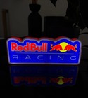 Red Bull Racing Light  Slot Car Sign